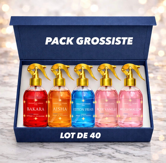 Lot de 40 spray textile - Collection étoilée