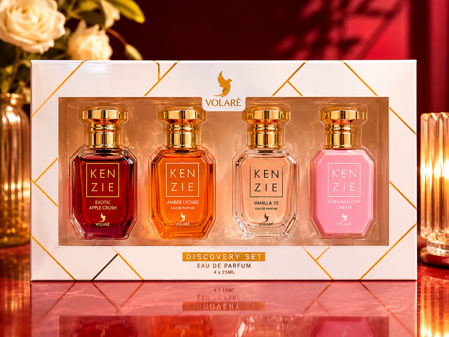 Kenzie Coffret Découverte – 4 Parfums 25 ml
