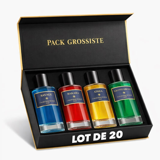 Lot de 20 parfums - Collection étoilée (6,50€/l'u)